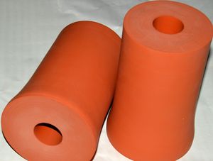 بكرة مطاطية سيليكونية بقطر داخلي 38 مم وقطر خارجي 100 مم للطباعة بالنقل الحراري - Product Image 6