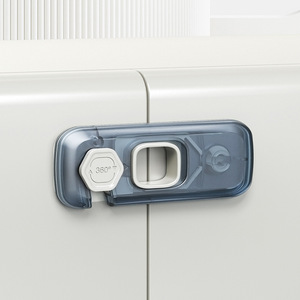 Sangle de sécurité pour enfants sécurité maison réfrigérateur congélateur enfant poignée de <span class=keywords><strong>porte</strong></span> coffre-fort preuve armoire bébé loquet serrure - Product Image 3