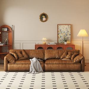 غرفة معيشة على طراز القرون الوسطى yiisi طراز القرون الوسطى أذني فيل ثلاثية المقاعد مضمنة - Product Image 4