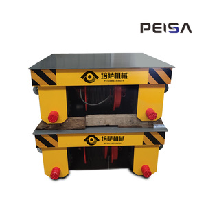 Atölyelerde Büyük İş Parçaları, Makineler ve Ekipmanları Taşımak İçin Endüstriyel Kablo Tamburlu Motorlu Transfer Aracı - Product Image 3