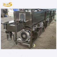 Machine automatique de lavage sèche-linge de rinçage d'eau de bouteille de bocal en verre alimentaire