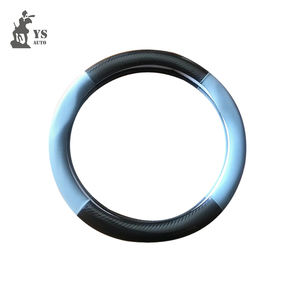 Material de cuero PU + cubierta de volante de fibra de cartón Pequeño MOQ Envío rápido - Product Image 2