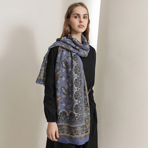 Fashionable Design Retro Cotton and Linen Elegant Temperament <b>Scarf</b> Shawls Mother's Day Gift for <b>Women</b> YHK0014 - Product Image 4