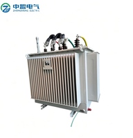 Transformateur triphasé immergé dans l'huile 100 kVA 220 V vers 110 V pour usage industriel