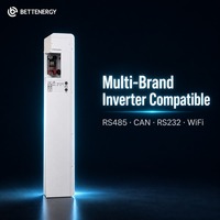 Batterie solaire Eleshell 10K Plus LiFePO4 51.2V 200Ah pour stockage d'énergie domestique 10kWh, design élégant et fin, montage mural, CAN RS485