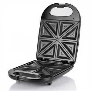 RAF 8 Slices Stainless Steel Housing 1400w Non Stick Snack Sandwich Panini <b>Waffle</b> <b>Maker</b> Non-Stick Coating RAF Sandwich <b>Maker</b> 8 S - Product Image 5