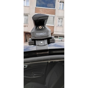 Barres transversales de toit Ford EcoSport 2018 et plus, en aluminium, verrouillables, noires, porte-bagages, sur mesure - Product Image 4