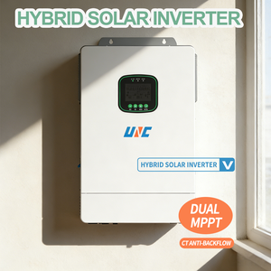 Inverter Ibrido Monofase UNC Versione EU con Doppio MPPT 8kw/10kw/12kw WIFI 220v <span class=keywords><strong>230v</strong></span> On/Off Grid ad Alta Efficienza - Product Image 4