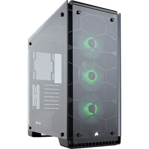 الكريستال سلسلة 570X RGB ATX منتصف برج وحدة معالجة خارجية للحاسوب