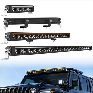 Barre lumineuse <span class=keywords><strong>LED</strong></span> tout-terrain de 52 pouces homologuée ECE R148 R149 avec feux de position blancs et ambre DRL pour Jeep Wrangler, pick-up et 4x4 - Product Image 1