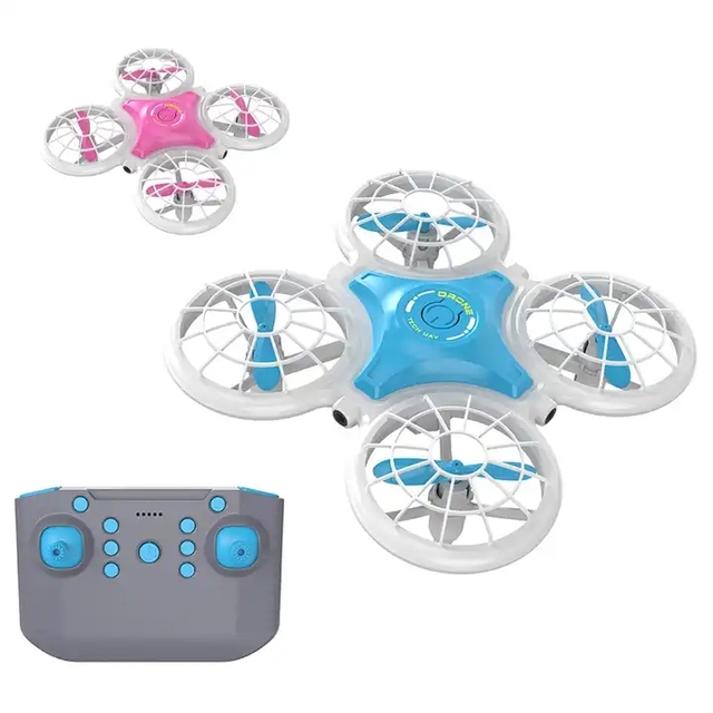 2.4GHz New Colorful LED Lights up Small Drone with Controller for Training Beginners