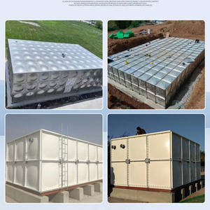 Tanque de Almacenamiento de Agua de Fibra de Vidrio para Riego Agrícola, Conservación de Agua y Recolección de Agua de Lluvia - Product Image 4