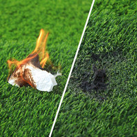 Penjualan Terbaik rumput buatan warna rumput kriket dengan bunga tahan api rumput berkepadatan tinggi untuk lapangan hoki