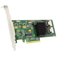 Tarjeta Controladora de Almacenamiento MegaRAID LSI 9211-8I Original Usada, PCIe X8 6Gbps, Adaptador RAID SAS SATA Interno para Servidor, Disponible en Stock