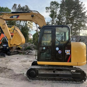 Caterpillar d'occasion CAT307E 7Ton Mini Excavator Energy Saving Core Motor Engine Pompe hydraulique Composants PLC disponibles à la vente - Product Image 1