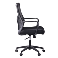 Échantillon Gratuit - Chaise de Bureau Ergonomique Pivotante à Roulettes, Haute Qualité, Incassable, en Maille, à Dossier Haut, Réglable et Abordable pour Visiteurs