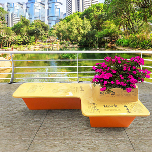 Banc de Plaza Écologique en FRP Durable pour Centre Communautaire et Espace Extérieur - Product Image 5