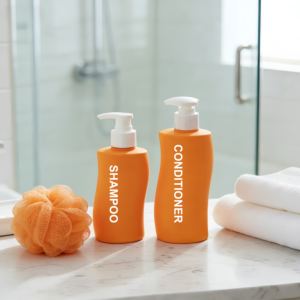 Botellas de Plástico Personalizadas de 250 ml para Loción Corporal, Gel de <span class=keywords><strong>Ducha</strong></span>, Champú y Acondicionador, Envases para Productos Cosméticos para el Cuidado de la Piel - Product Image 2