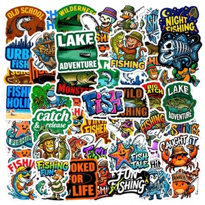 Autocollants décoratifs de dessins animés pour ordinateur portable, skateboard, bagages, voiture, autocollants imperméables de film d'animation Rat Fink, vente directe d'usine - Product Image 1