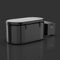 Nouvelle Innovation Glace Baignoire Baril Récupération Pod Gonflable Glace Bain Thérapie Baignoires Cold Plunge Portable Cold Plunge Barrel Baignoire