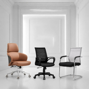 Customized Black Ergonomic Executive Office <b>Chair</b> Bow Armrest <b>Wing</b> <b>Back</b> Comfortable Modern Design Mesh Fabric Revolving - Product Image 3