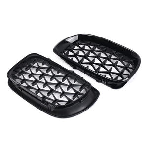 Grille de pare-chocs avant BMW Série 3 E46 en plastique ABS noir pour version quatre portes 2002-2005, mise à niveau retrofit - Product Image 3
