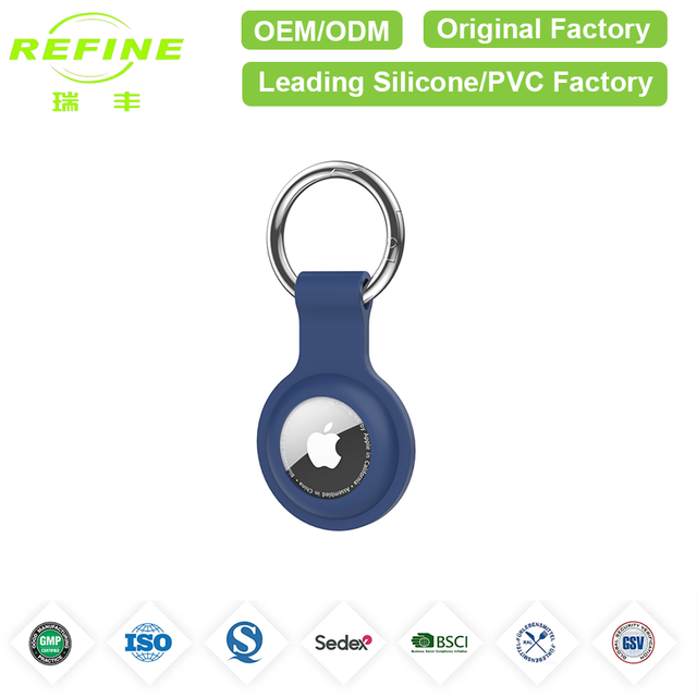 Custom Silicone Protective Cover for Air Tag Tracker Accessories Silicone Case Holder Silicone GPS Tracker Case
