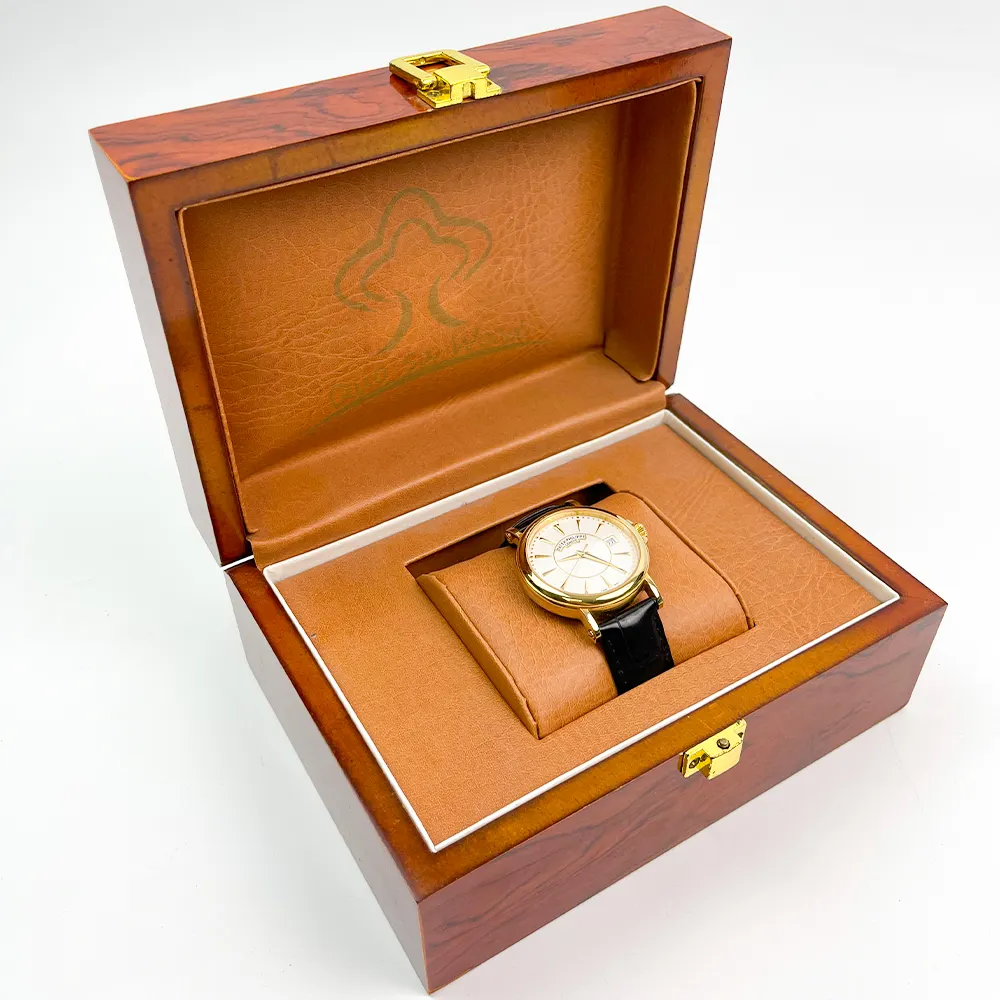 2024 set kotak hadiah jam tangan pria wanita logo merek kustom cat semprot sangat berkilau mewah peringkat atas