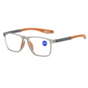 Lunettes de lecture multifocales anti-lumière bleue transparentes pour visages en forme de losange, <span class=keywords><strong>prix</strong></span> de gros usine, pour presbytes et sportifs - Product Image 1