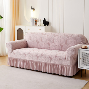 Copridivano Jacquard per Set Divani da <span class=keywords><strong>3</strong></span>, 2 e 1 Posto, Antipolvere in Spandex Poliestere con <span class=keywords><strong>Fodera</strong></span> Elastica per Mobili - Product Image 3