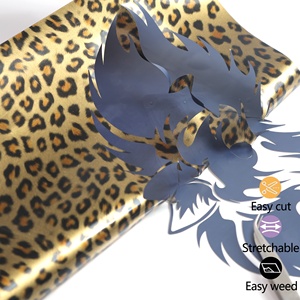 Guangyintong Eco Friendly PU <strong>Leopard</strong> <strong>Print</strong> Heat Transfer Vinyl for Activewear and Yoga Apparel with Comfort <strong>Leopard</strong> <strong>Print</strong> <strong>Film</strong> - Product Image 5