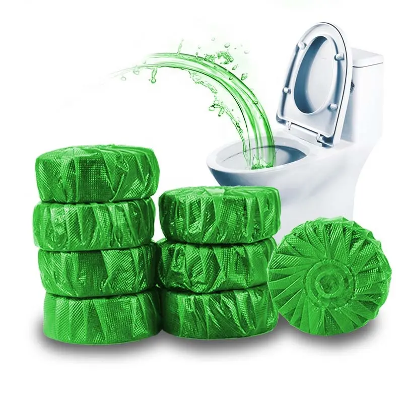 Factory Directly Provide Circular Anti fouling Toilet Cleaner Green Toilet Bowl Cleaner