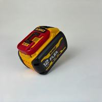 Batterie OEM d'usine DCB612 20V/60V MAX pour perceuses sans fil et outils électriques, pack de batterie ignifuge ABS+PC à semi-conducteurs 12,0 Ah, ultra-longue durée