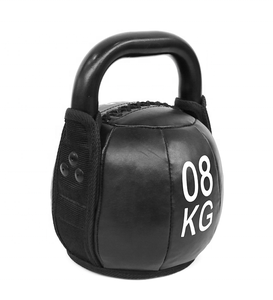 Vente en gros de Kettlebell composé de PU souple de <span class=keywords><strong>10kg</strong></span> avec poignée spéciale en plastique ou en acier - Product Image 3