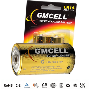 โรงงานขายส่งแบตเตอรี่อัลคาไลน์ขนาด C รุ่น LR14 แบตเตอรี่ 1.5V สำหรับเครื่องใช้ไฟฟ้าภายในบ้าน - Product Image 5