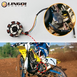 LINGQI RACING 磁电机定子 8 极 5 线 定子点火线圈磁电机 适用于 50cc 发动机越野摩托车 ATV 轻便摩托车踏板车 - Product Image 2