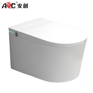 Modern Square Floor Mounted Smart Toilet With <b>Heated</b> Seat and <b>Wireless</b> Remote <b>Control</b> AC-smart Toilet 8805 Intelligent Closestoo - Product Image 1