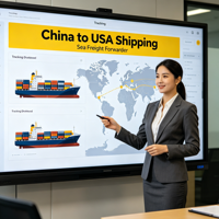 Transport maritime DDP rapide et dédouanement de fret LCL+Express de Chine vers les États-Unis avec assistance 24h/24 et 7j/7 et assurance pour les produits importés