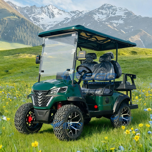 2026 Club Golf Cart Lifted 3-4 Passenger Golf Cart with Cargo Outdoor AC New Off-road Electric Golf Utility Carts for Sale - Product Image 5