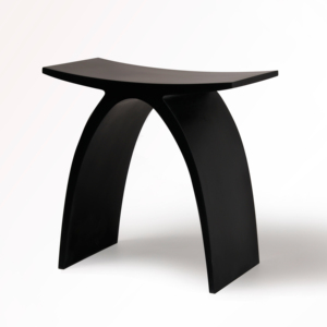 Banc de <span class=keywords><strong>douche</strong></span> moderne en surface solide de conception <span class=keywords><strong>italienne</strong></span>, <span class=keywords><strong>noir</strong></span>, style nordique, pierre artificielle, style contemporain, marque Gm Stone, garantie 5 ans - Product Image 1