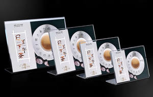 ที่ใส่เมนูโปสเตอร์ทำจากอะคริลิคแบบ A5มีขาตั้งสำหรับแสดงใบปลิวแบบเอนเอียง - Product Image 6