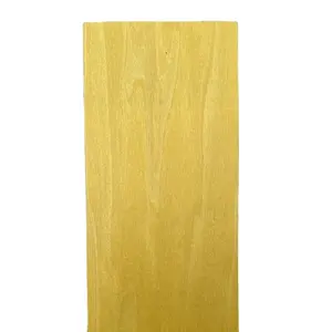 Màu vàng đỏ xanh tím trắng Maple màu nhuộm gỗ Veneer cho Skate ngón tay Hội Đồng Quản trị 24cm * 10cm