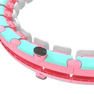 Aro de <span class=keywords><strong>hula</strong></span> magnético portátil y desmontable para ejercicios de cintura, con bola - Product Image 3