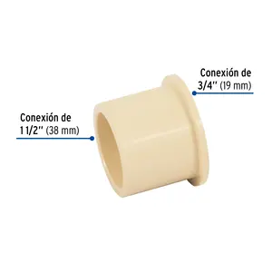 Master con 196 unità CPVC boccola riduzione 1-1/2 'x 3/4', Foset - Product Image 2