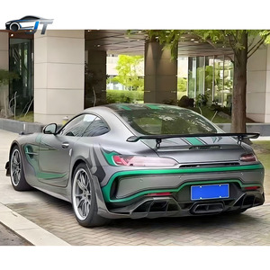 Kit Carrozzeria in Fibra di Carbonio Stile <span class=keywords><strong>GTR</strong></span> Pro per <span class=keywords><strong>Mercedes</strong></span> AMG GT GTS <span class=keywords><strong>GTR</strong></span>: Nuovo Paraurti Anteriore e Posteriore, Minigonne Laterali, Copertura Specchietti, Griglia - Product Image 5