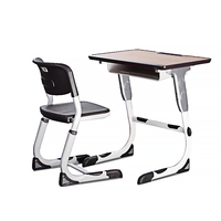 Chaise de bureau moderne en métal confortable et réglable pour les étudiants et les enfants