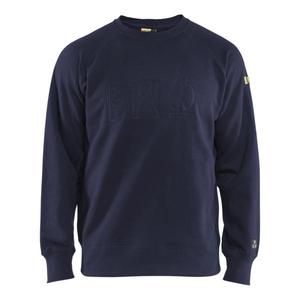 BLAKLADER-Pull résistant aux flammes 347717628900S Bleu marine-EAN 7330509891735 WORKWEAR RÉSISTANT AUX FLAMMES - Product Image 1
