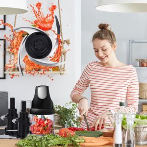 Lame de rechange compatible avec le <span class=keywords><strong>robot</strong></span> <span class=keywords><strong>culinaire</strong></span> Ninnja NJ100 NJ100WM avec bol de 16 oz, hachoir NJ Express, accessoire de mixeur à 4 points - Product Image 2