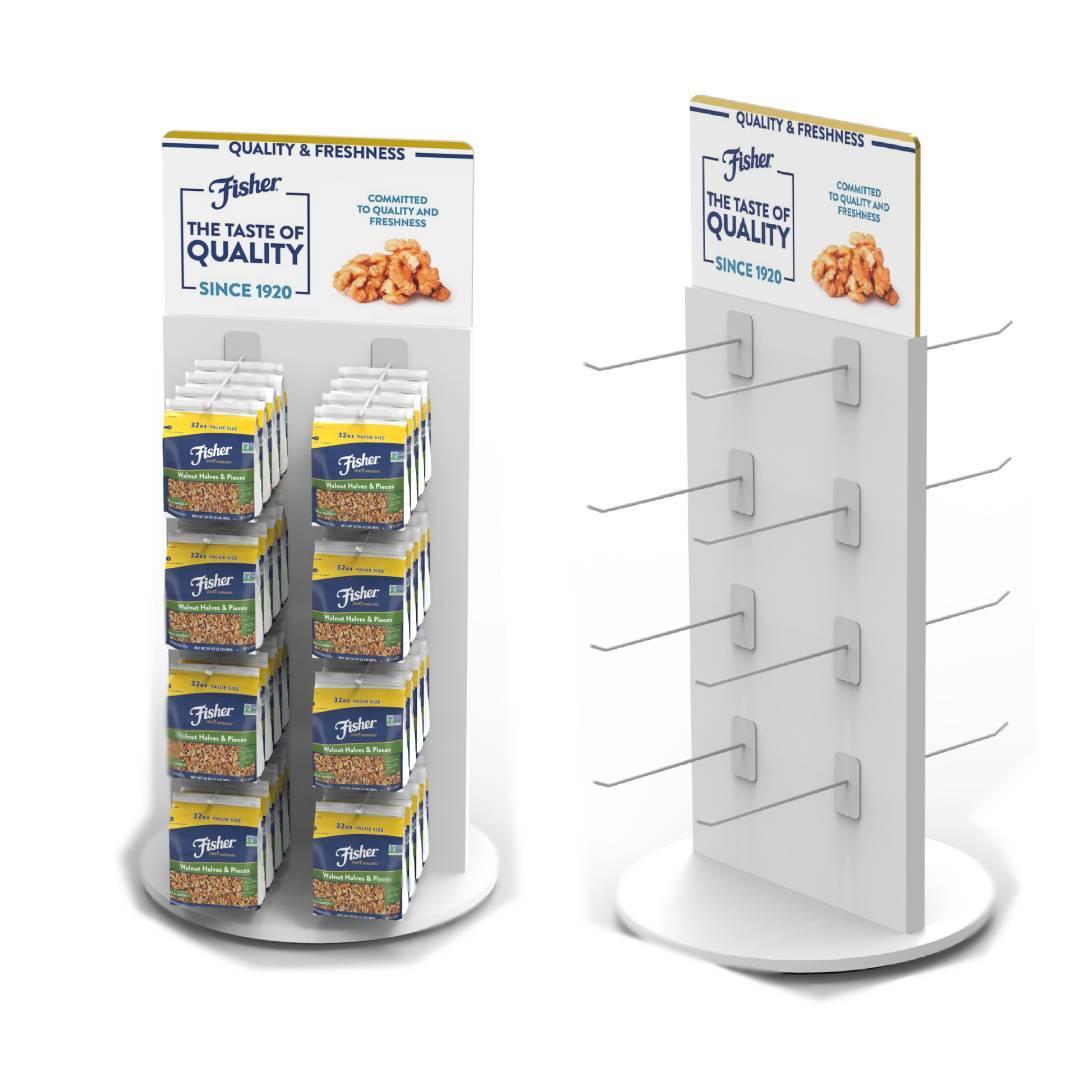 Custom High-Quality Heavy-Duty Snack & Candy Metal Display Rack for Food Packaging in Supermarkets & Retail Stores — view 4