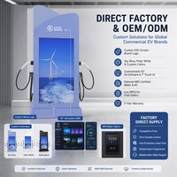 Borne de Recharge Rapide AC 44KW pour Véhicules Électriques, Neuve, Type 2, Activation par Carte RFID, Courant Nominal 32A, pour Usage Commercial